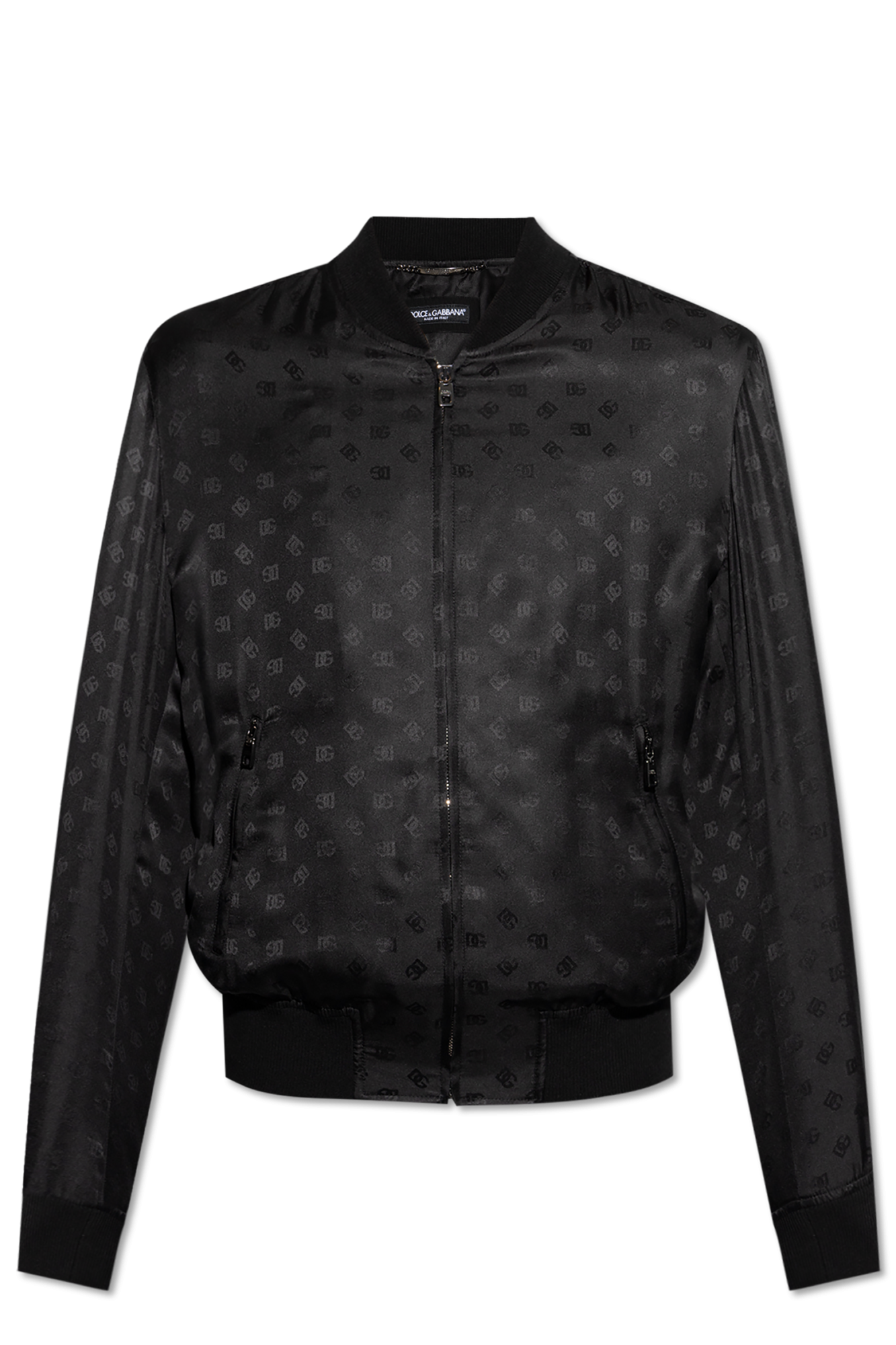 ジャケット Dolce & Gabbana JACKET (F791ZTFU1KM N0000) Dolce & Gabbana zip-up Leather Jacket | Green | FARFETCH